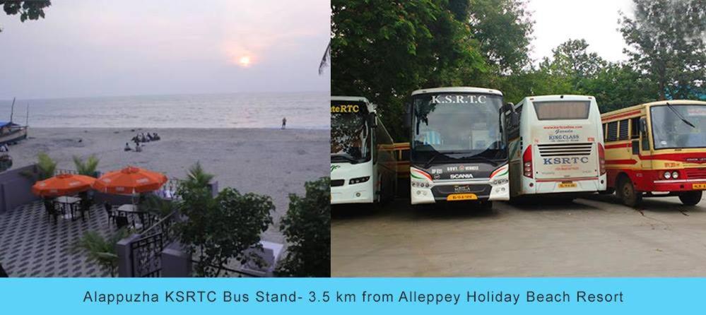 Alleppey Holiday Beach Resort Alappuzha Exterior foto